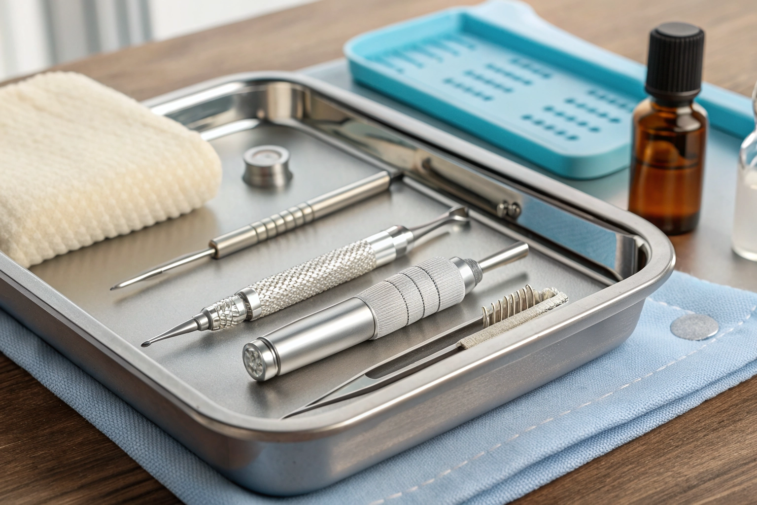 Professional hearing aid maintenance and repair tools